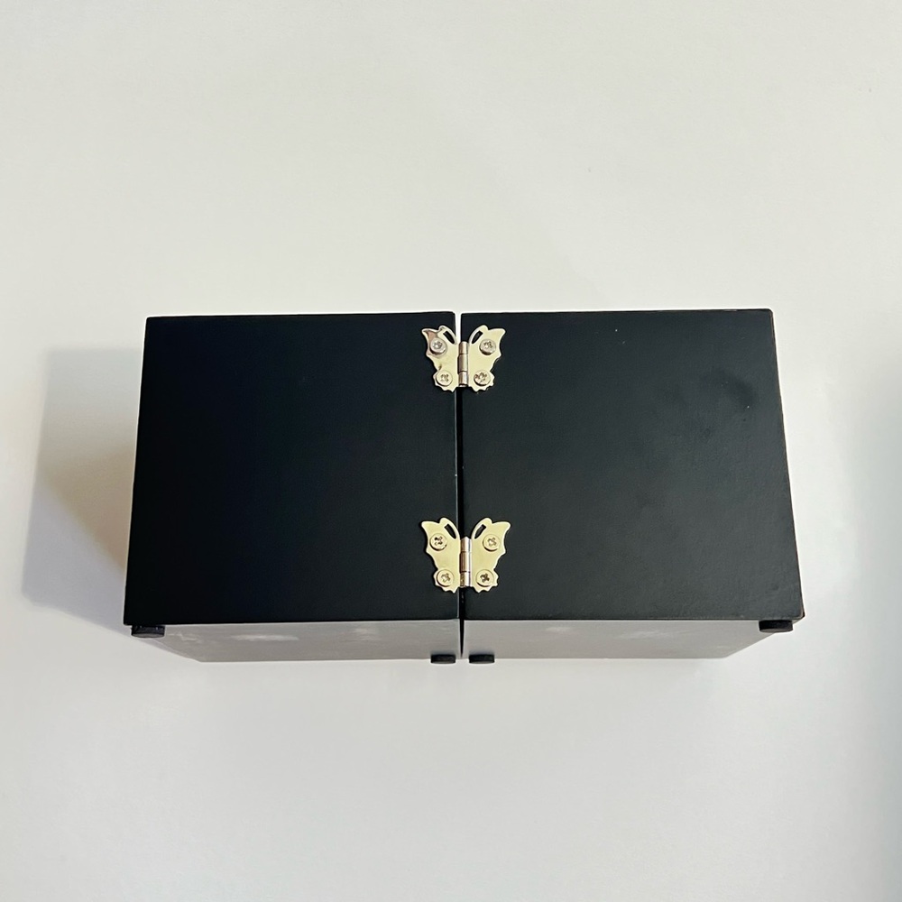 NEW Mother-of-Pearl Jewelry Box with 4 Drawers- KOREAN Traditional Lacquer Craft - Picture 10 of 16
